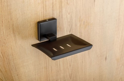 Falcon FB-704 Soap Dish Bathroom Accessory for Home, Hotel and Apartment Washrooms, Elegant and Practical Soap Holder for Clean Everyday Use, Bathroom Organization, Decor and Value